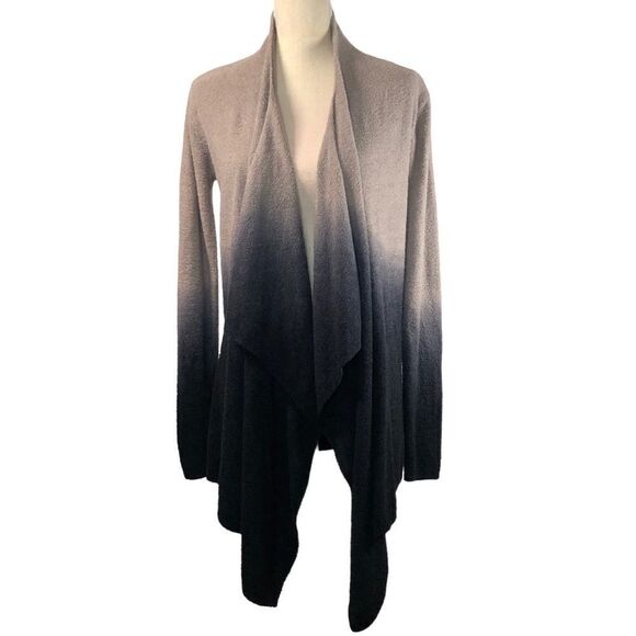Barefoot Dreams Cozy Chic Light Waterfall Ombré Cardigan Sweater S/M - Picture 2 of 10